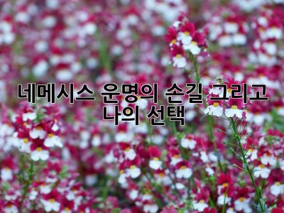 네메시스: 운명의 손길, 그리고 나의 선택
